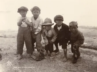 Ragazzi Maori, Whakarewarewa, c.1910